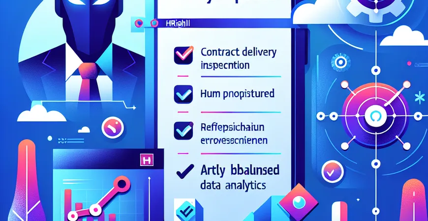  HR工具选型最后把关：合同交付验收10大要点 